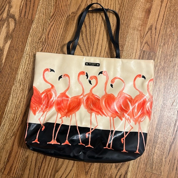 kate spade Bags Kate Spade Flamingo Tote Bag Poshmark